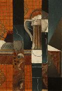 Playing Cards and Glass of Beer, Juan Gris